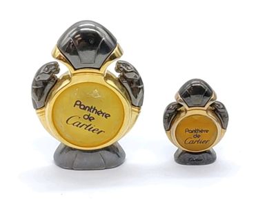 CARTIER. Lot composé d'une broche et d'un pin's en métal bic…