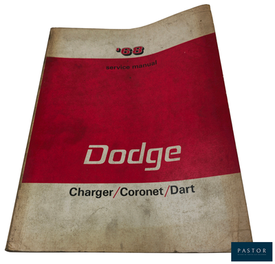a picture of a dodge charger / coronet dart service manual