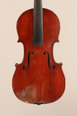 Violon français province fin du XIXème ; portant marque au f…
