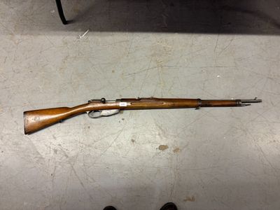 Fusil STEYR MANNLICHER modèle 1895, calibre 8x50R (sans gara… - Photo 1