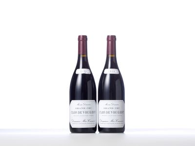 deux bouteilles de vin rouge posées sur une table blanche