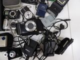 a lot of electronics that are sitting on a table