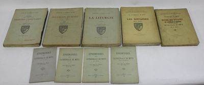 [METZ]. 5 volumes in-4, brochés.