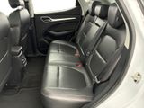 the back seats of a car are black in color