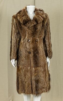 an image of a mannequin dressed in a fur coat