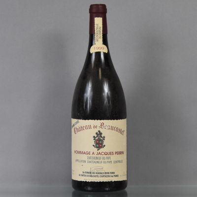 a bottle of wine that is sitting on a table