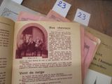 un livre sur lequel figure l'image d'un homme et d'un cheval