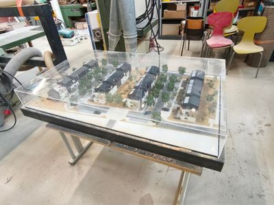 En plus 1 maquette d'1 écoquartier