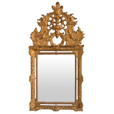 an image of a gold mirror on a white background with a white background