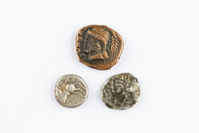 Monnaie Gauloise - Séquanes (Région de Besançon) - Lot de 3 …