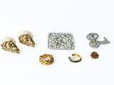 a group of jewelry including rings, rings, and rings