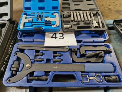 1 coffret d'outils pour poulies débrayables d'alternateurs K…