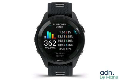 a close up of a smart watch on a white background