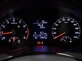 the dashboard of a car with various gauges and numbers on it