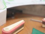 a table with a bunch of different items on it