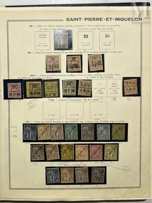 an old book with a bunch of different stamps on it