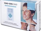 une boîte de « Tens » - EMSS avec l'image d'une femme souriante