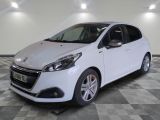 a picture of a white car parked in a showroom