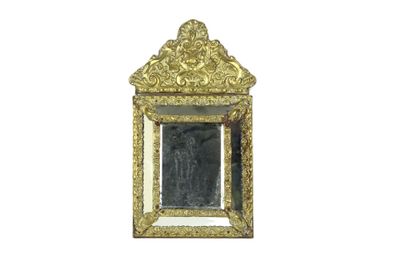 an image of a gold frame with a picture of a man and a woman in it