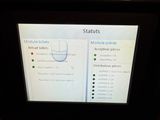 a computer screen with a picture of a glass of water on it