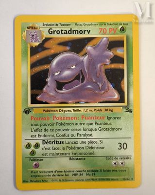 a close up of a pokemon card on a table