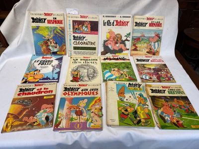 a lot of cartoon books that are on a table