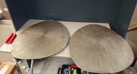 Lot de 2 tables basses, en métal doré et noir -Dimensions de… (photo 2)