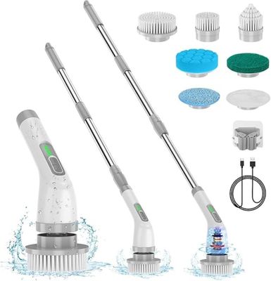286 / Brosse de nettoyage électrique 7 en 1 - Rotation …