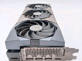 a close up of a video card with a fan on it