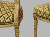 pair of carved wood armchairs with upholstered upholstered upholstered upholstered upholstered upholstered upholstered