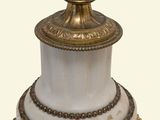 a candle that is sitting on top of a table