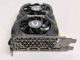 a close up of a video card with a fan on top of it
