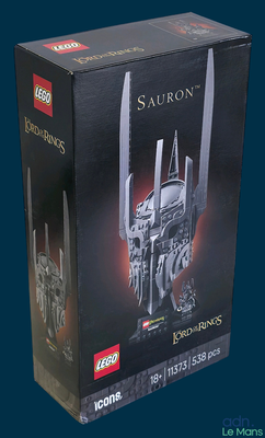 a box with a lego lord of the rings set in it