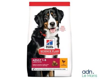 hill ' s science plan adult large breed dog food