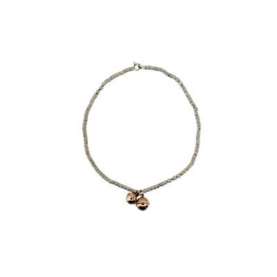 POMELLATO DODO (attribué à) Collier de billes d'argent, orné…