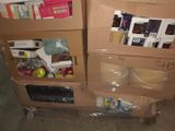two boxes of electronics on top of a carton