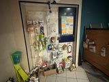 a room that has a bunch of items on the floor