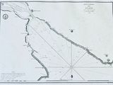une ancienne carte de l'ile de st john au milieu de l'ocean