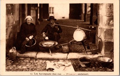 CPA : Auvergne - Rétameurs ambulants
