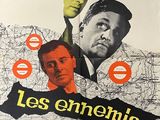 an old movie poster for les entrents