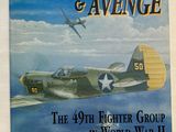 an old book with a picture of a fighter group in world war ii