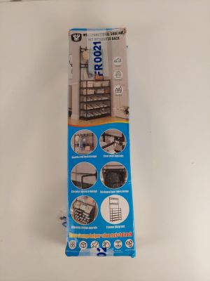 une boîte en carton sur laquelle est représentée une échelle