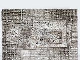 une image représentant un dessin en noir et blanc d'un mur de briques