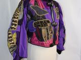 an image of a mannequin mannequin with a purple jacket on it