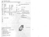 a black and white photo of a document with a picture of a plane