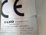 a sign on the side of a building that says lvd company n v