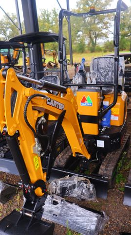 Mini-pelle Carter CT12BU 1200kg, moteur Yanmar 3TNV70, voie varia...