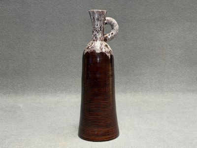 ACCOLAY Bouteille en céramique émaillée.