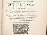 an open book with a picture of a man and a woman on it