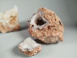 a piece of rock that has a hole in it